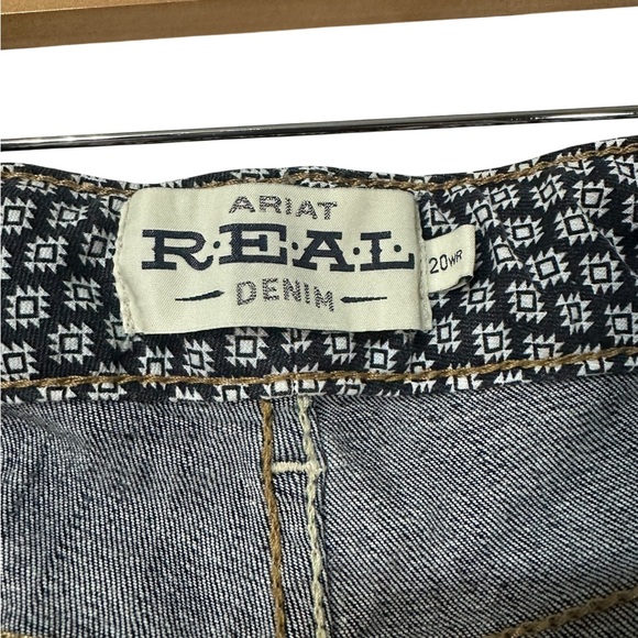 Ariat Women's Boot Cut Jeans - Dark Blue - Picture 5 of 11